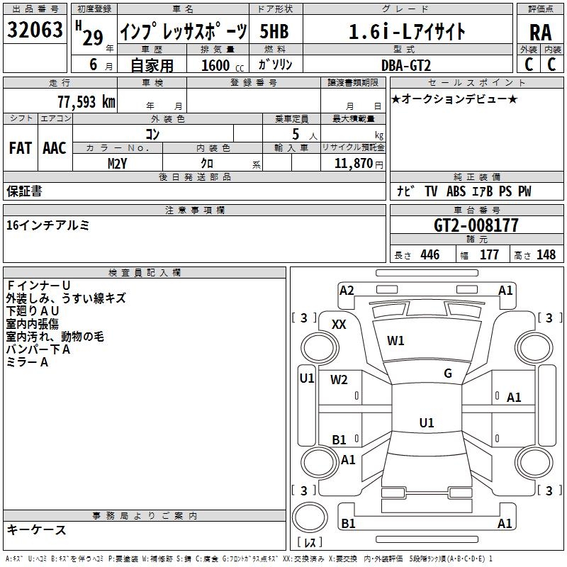 SUBARU IMPREZA