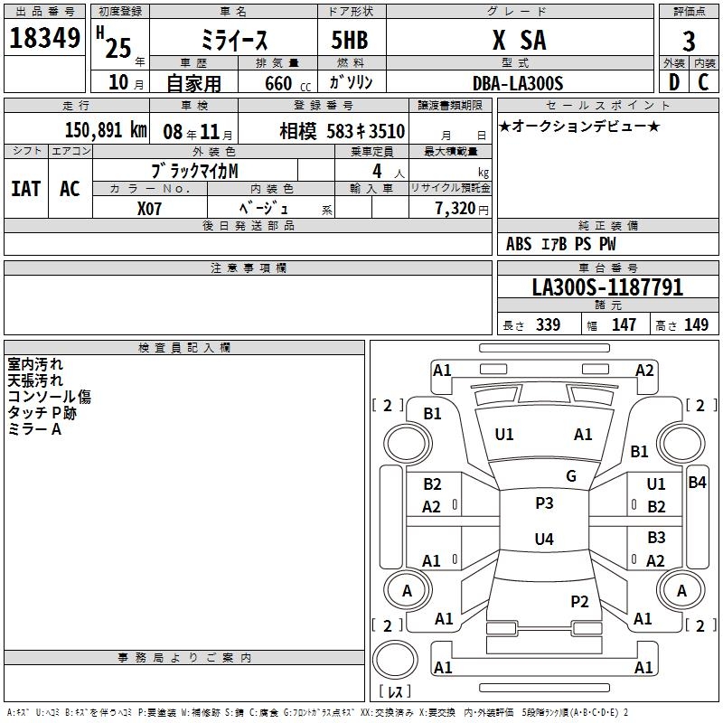 DAIHATSU MIRA E:S