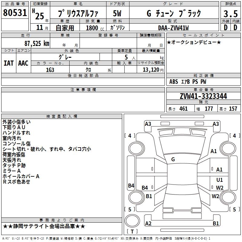 TOYOTA PRIUS ALPHA