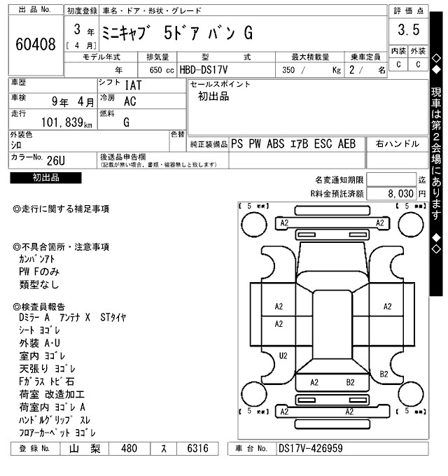 MITSUBISHI MINICAB