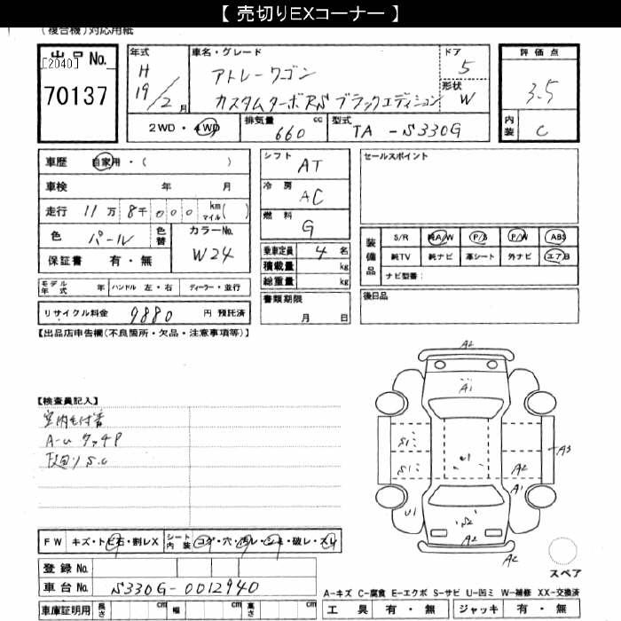DAIHATSU ATRAI
