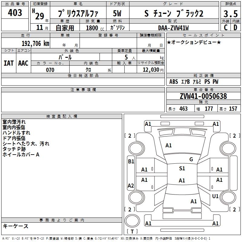 TOYOTA PRIUS ALPHA