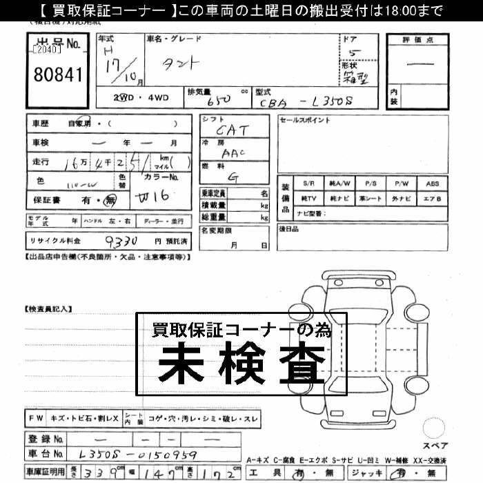 DAIHATSU TANTO