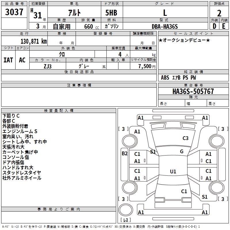 SUZUKI ALTO