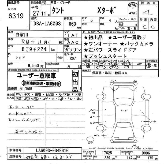 DAIHATSU TANTO