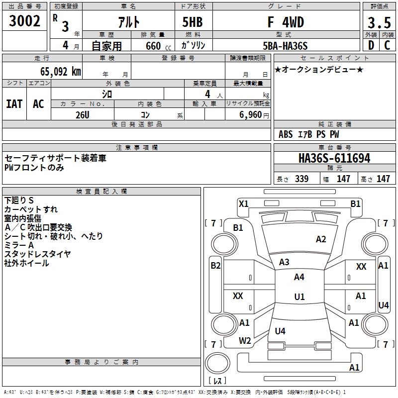 SUZUKI ALTO