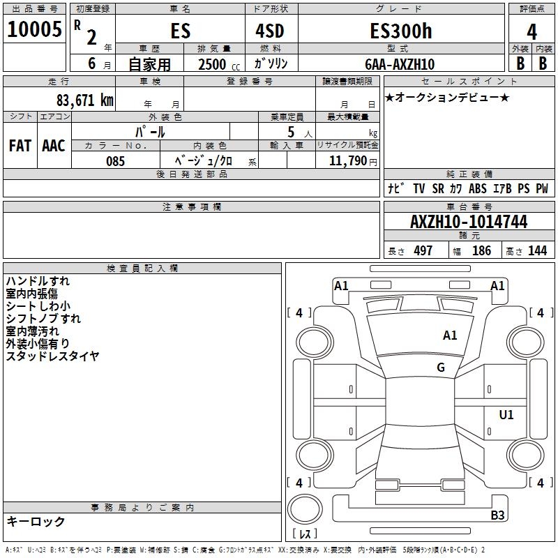 LEXUS ES300H