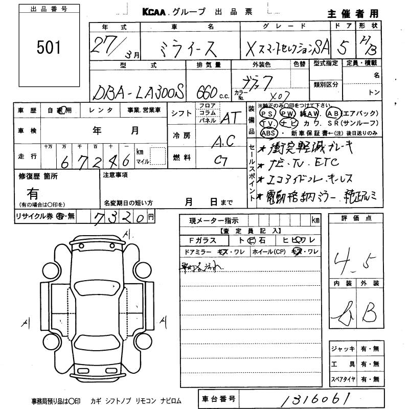 DAIHATSU MIRA E:S