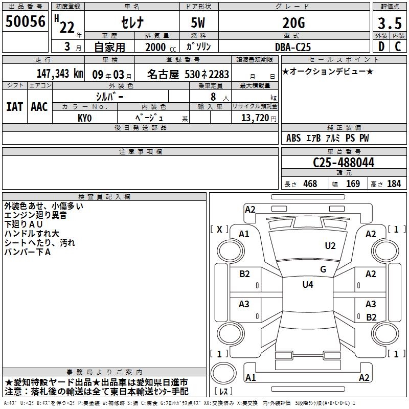 NISSAN SERENA