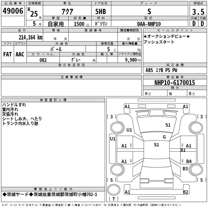 TOYOTA AQUA