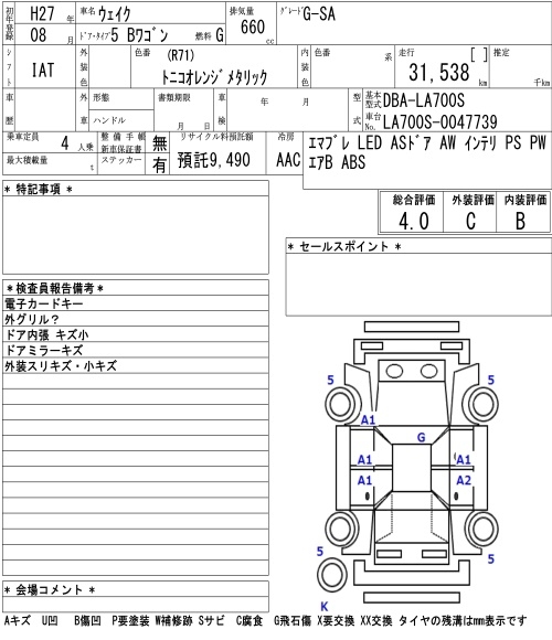 DAIHATSU WAKE