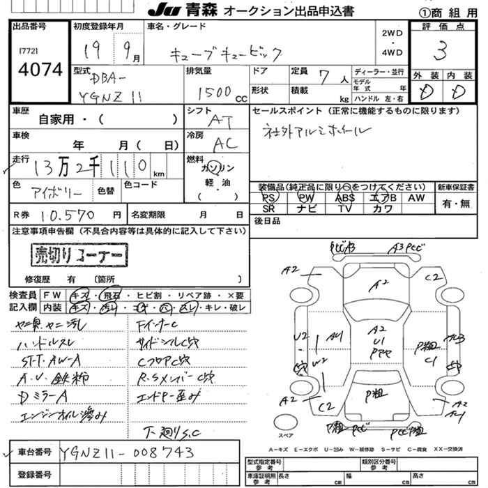 NISSAN CUBE CUBIC