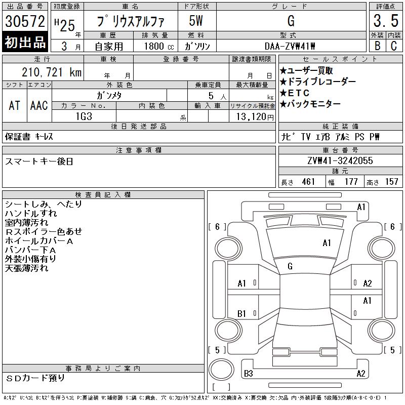 TOYOTA PRIUS ALPHA