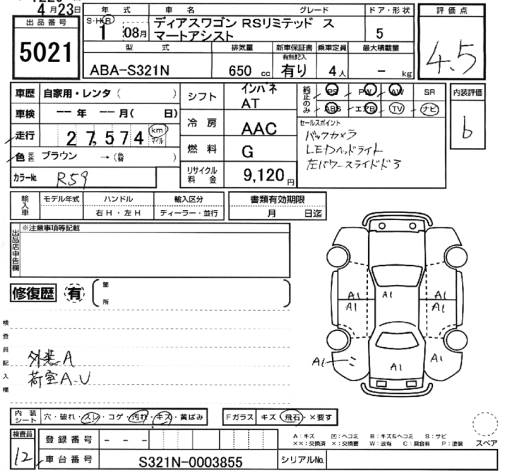 SUBARU DIAS WAGON