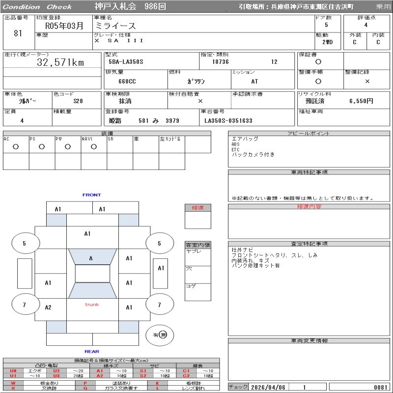 DAIHATSU MIRA E:S