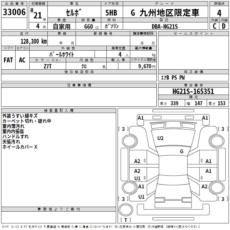 SUZUKI CERVO