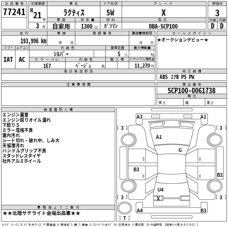 TOYOTA RACTIS