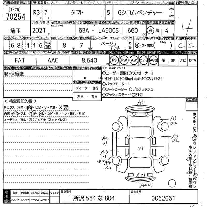 DAIHATSU TAFT