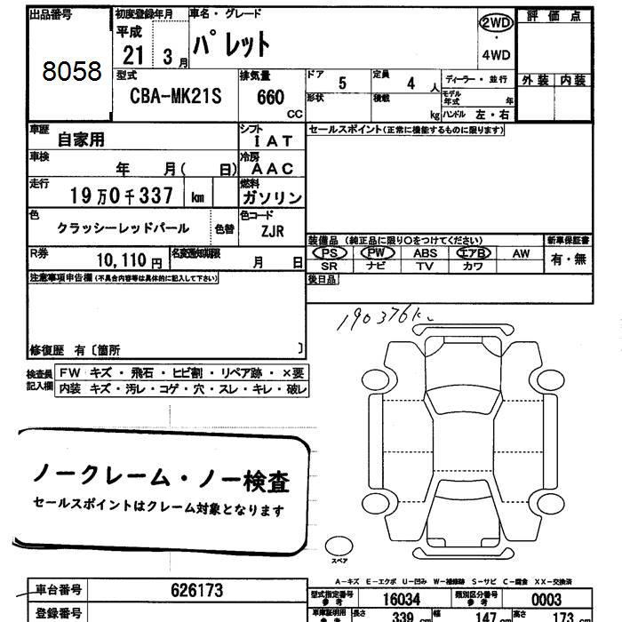 SUZUKI PALETTE