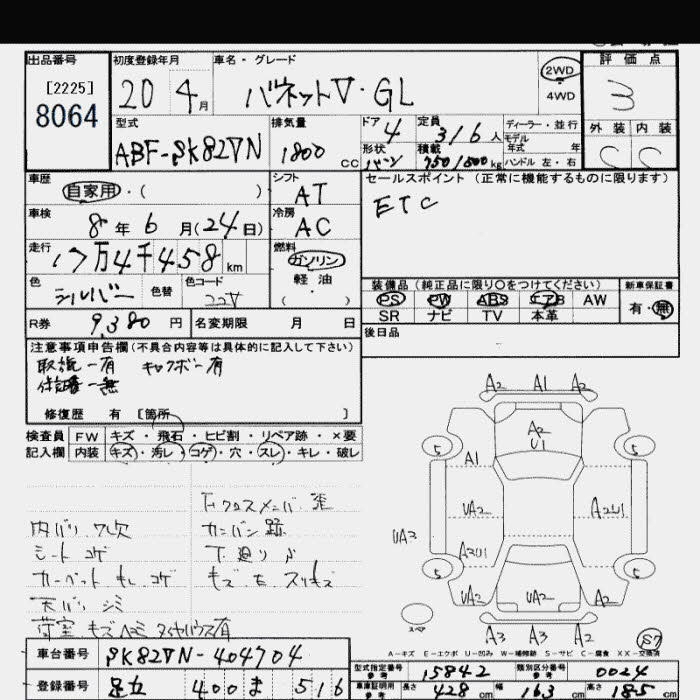NISSAN VANETTE