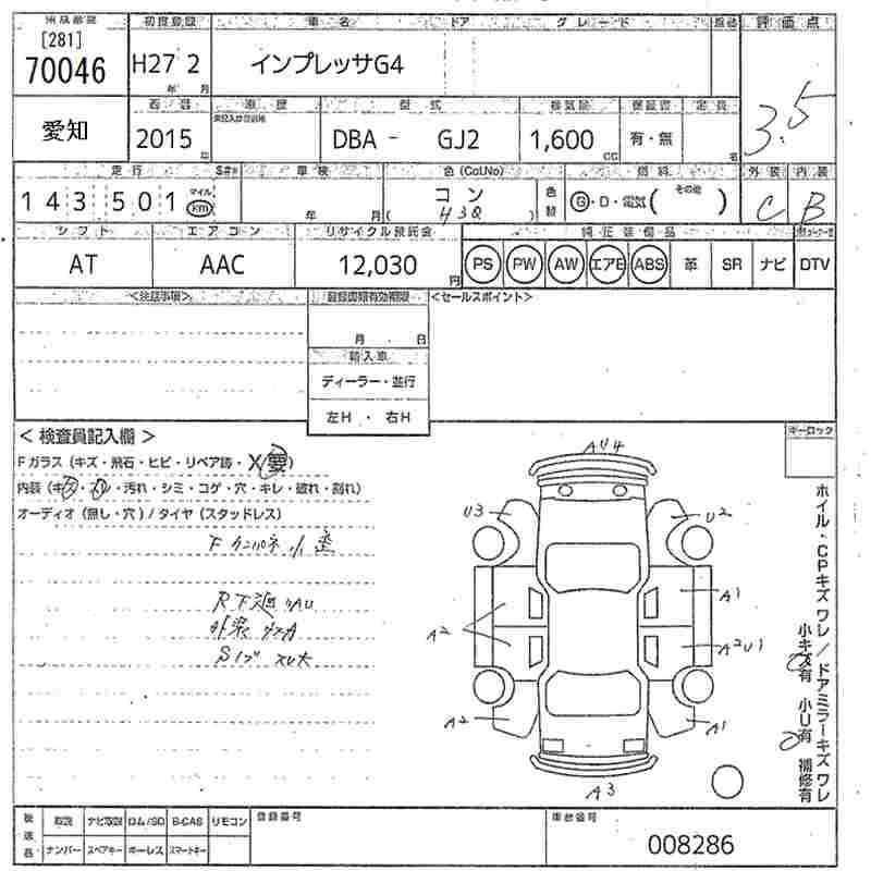 SUBARU IMPREZA
