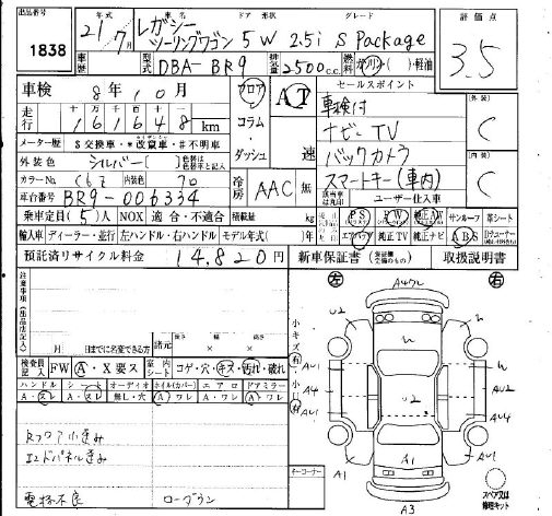 SUBARU LEGACY