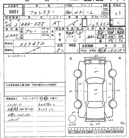 SUBARU FORESTER