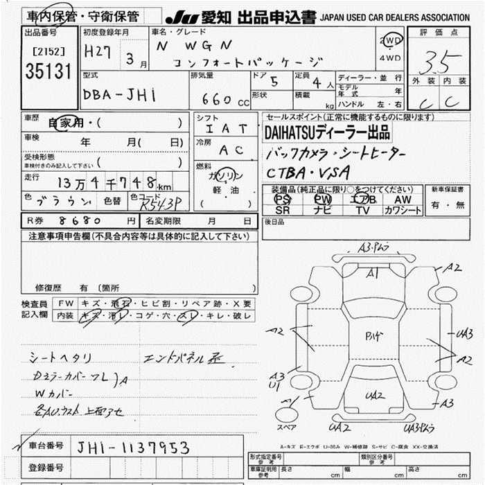 HONDA N-WGN