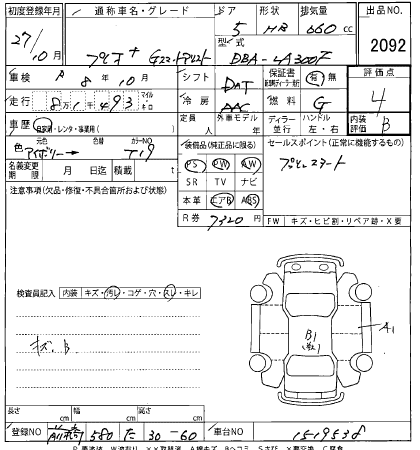 SUBARU PLEO PLUS