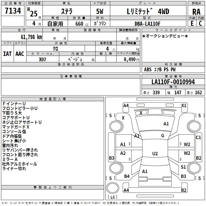 SUBARU STELLA