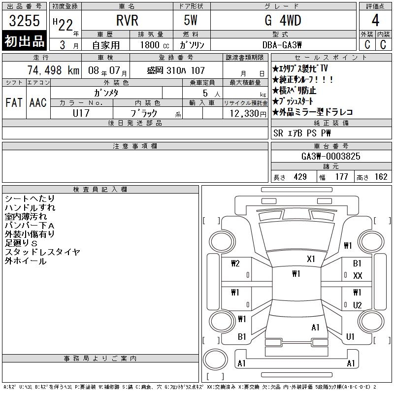 MITSUBISHI RVR