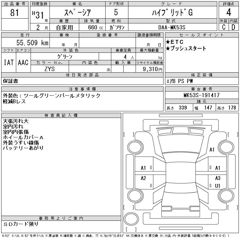 SUZUKI SPACIA