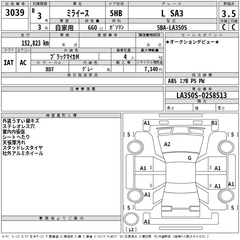 DAIHATSU MIRA E:S