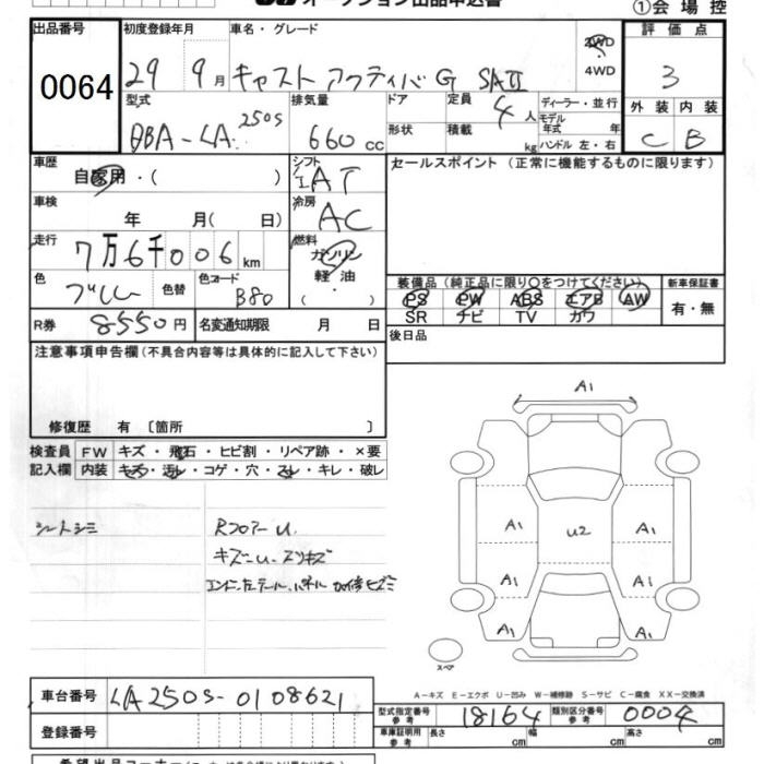 DAIHATSU CAST