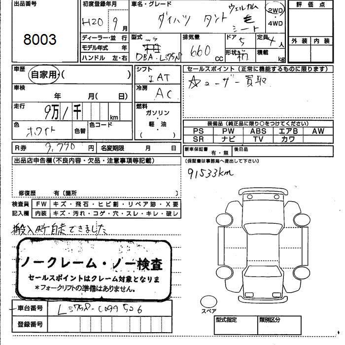 DAIHATSU TANTO