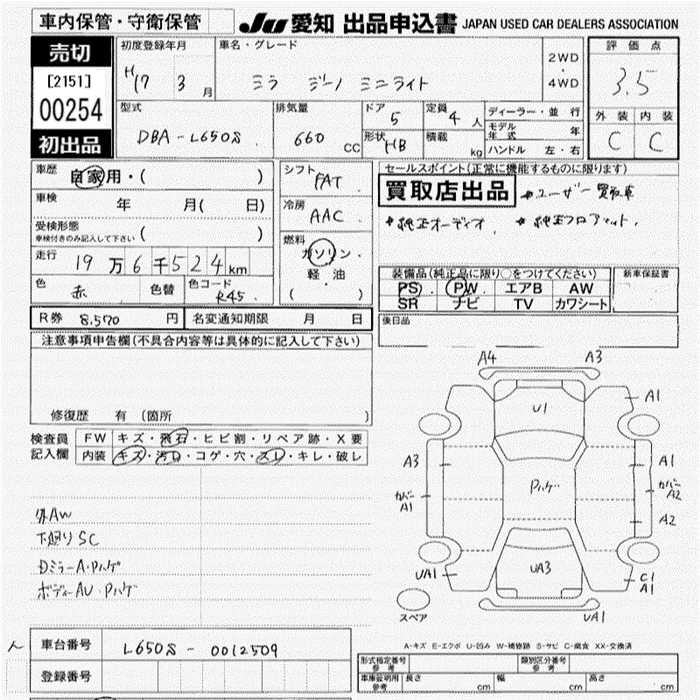 DAIHATSU MIRA GINO