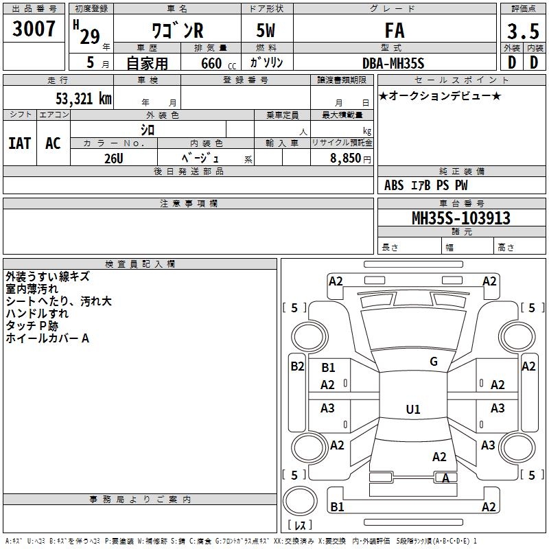 SUZUKI WAGON R
