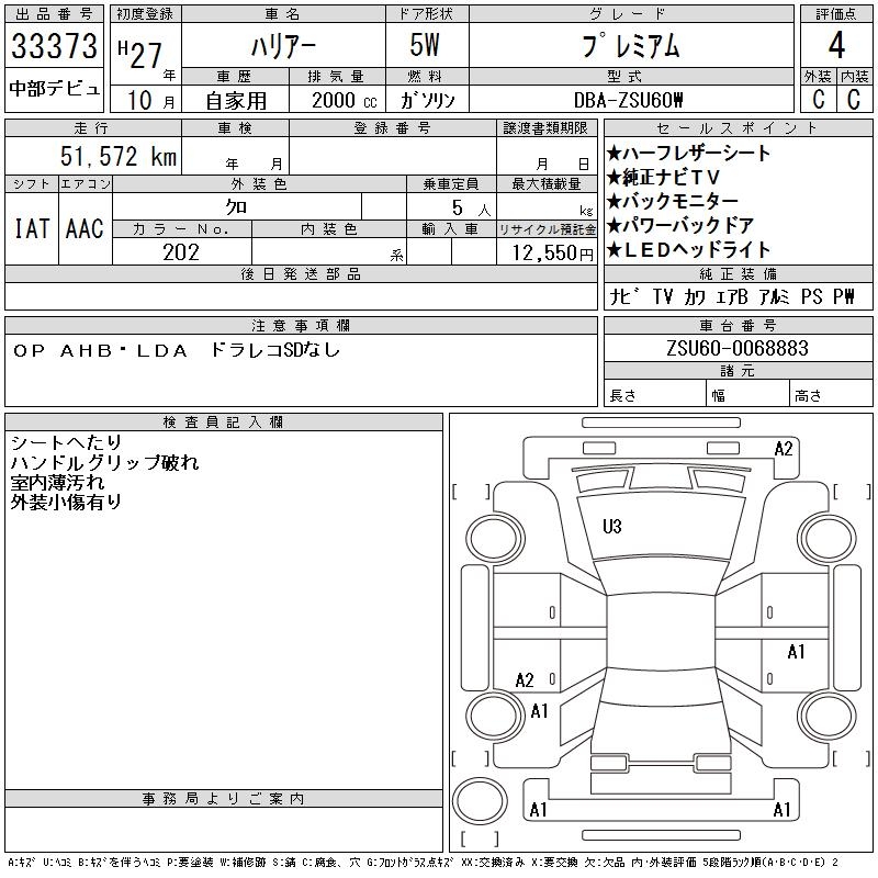 TOYOTA HARRIER