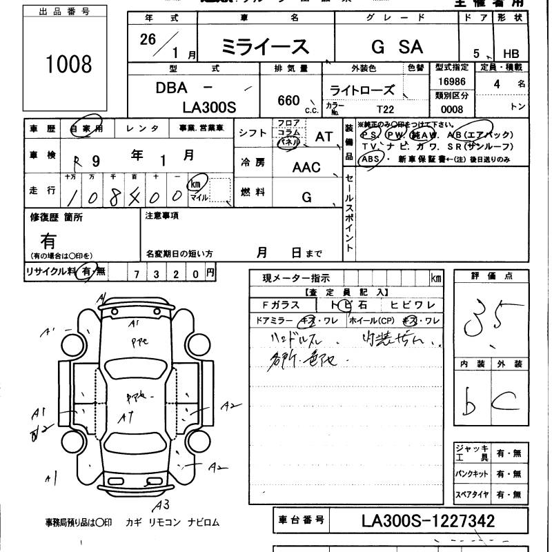 DAIHATSU MIRA E:S