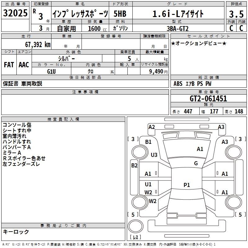 SUBARU IMPREZA