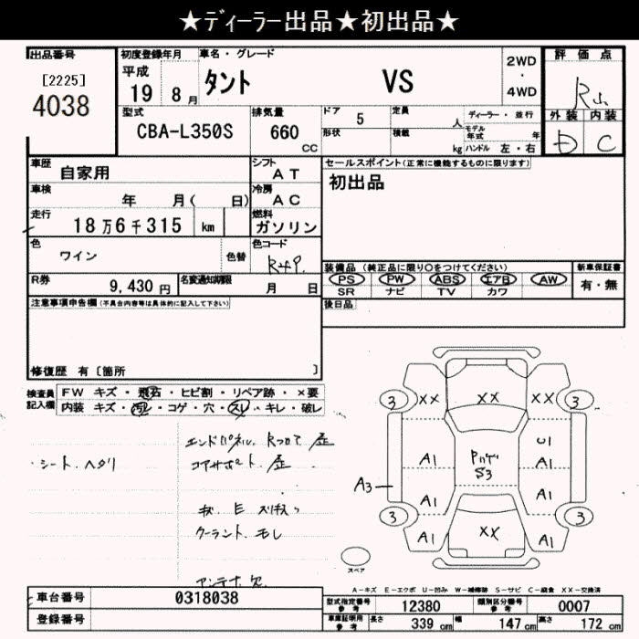 DAIHATSU TANTO
