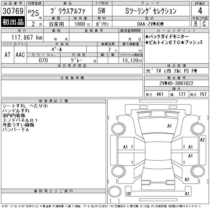 TOYOTA PRIUS ALPHA