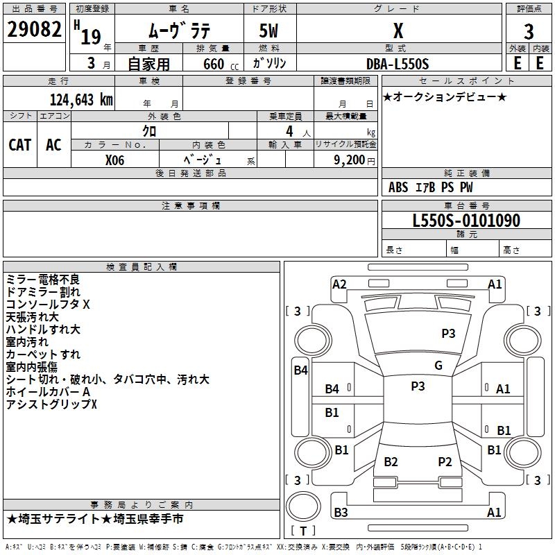 DAIHATSU MOVE LATTE
