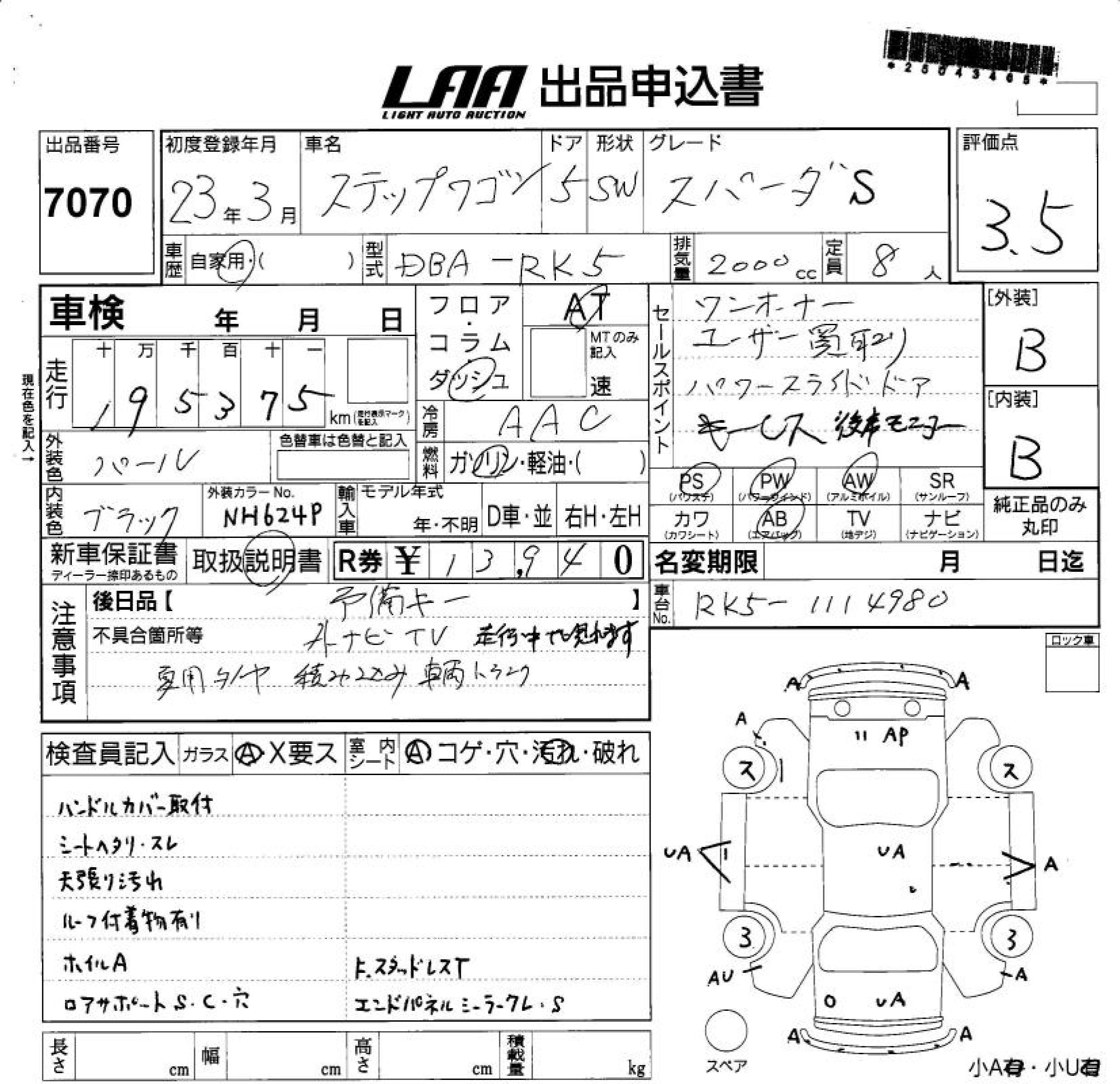 HONDA STEPWGN