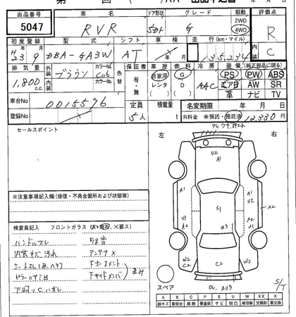MITSUBISHI RVR