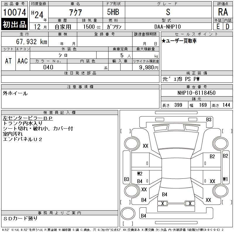 TOYOTA AQUA