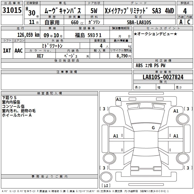 DAIHATSU MOVE CANBUS
