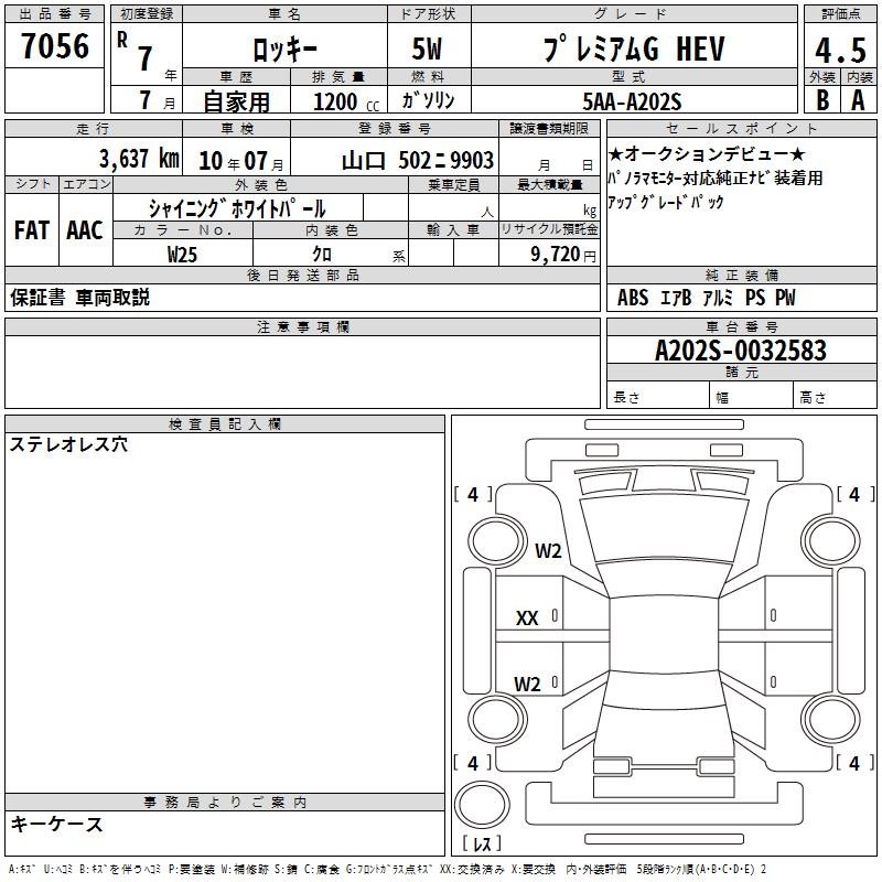 DAIHATSU ROCKY