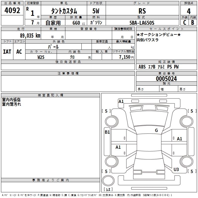 DAIHATSU TANTO