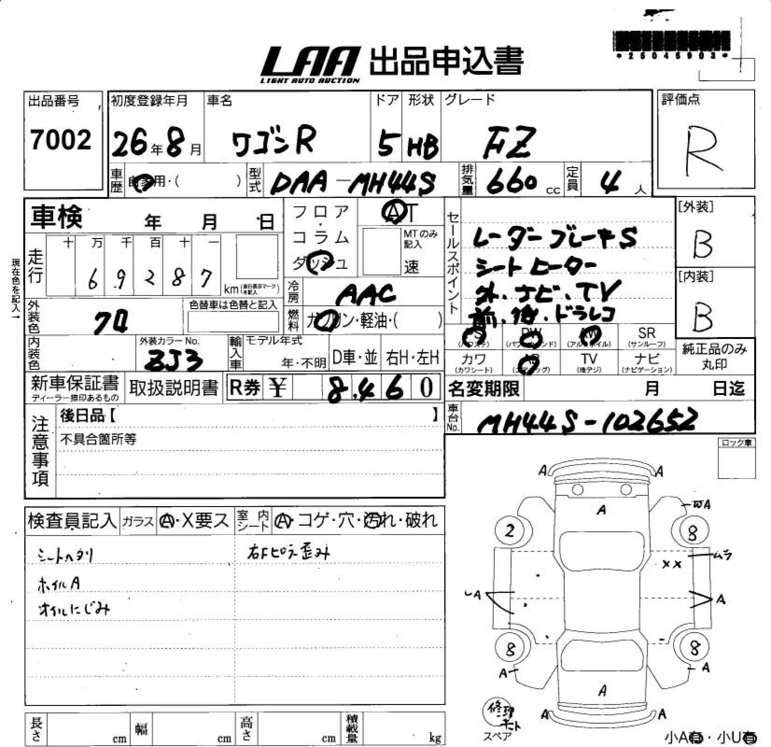 SUZUKI WAGON R